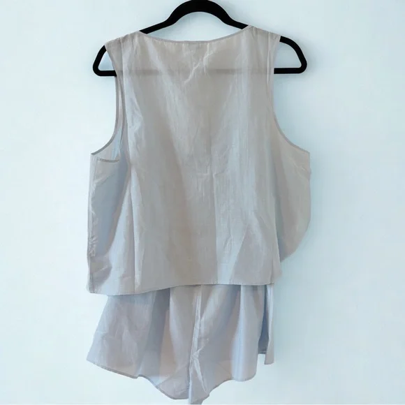 JCREW Araks X J.Crew pajama set in cotton-silk voile blend NWT - Picture 3 of 4